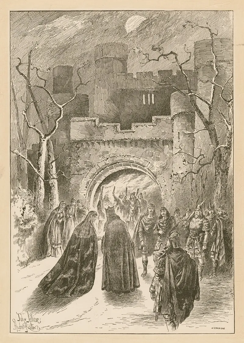 Macbeth Act I Scene 6 Wall Art by Joseph Swain - High-Resolution Digital Print