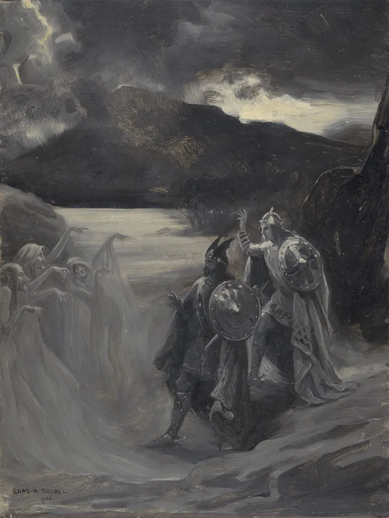 Macbeth And The Three Witches