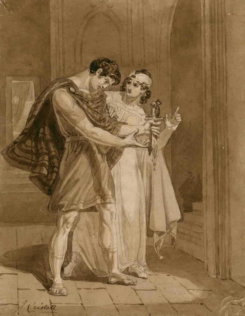 Macbeth Ii 2 Macbeth And His Wife After The Murder Of Duncan