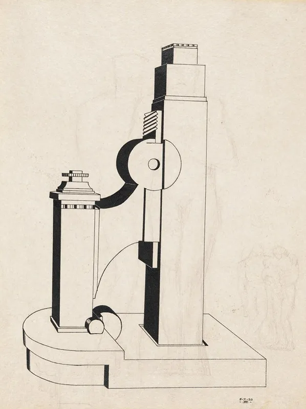 Machine Form Wall Art by John Henry Bradley Storrs - High-Resolution Digital Print