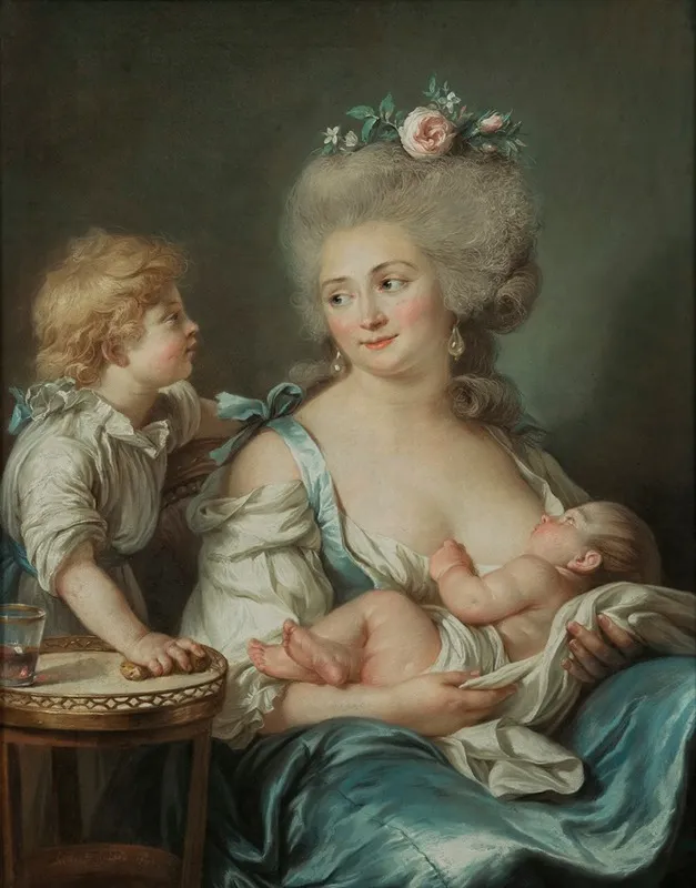 Madame Charles Mitoire Nee Christine Genevieve Bron 1760 1842