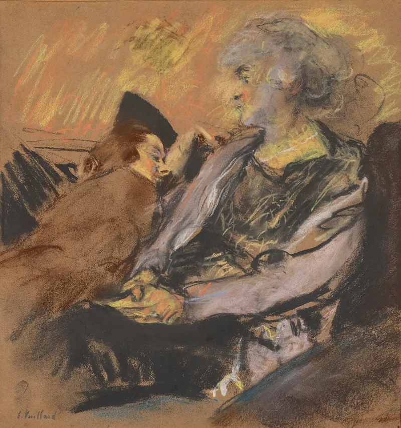 Madame Hessel Et Reine Natanson Rue De Naples