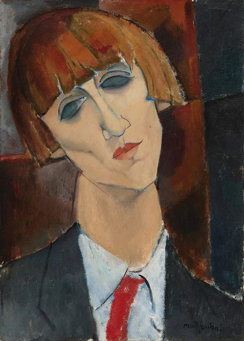 Madame Kisling Wall Art by Amedeo Modigliani - High-Resolution Digital Print