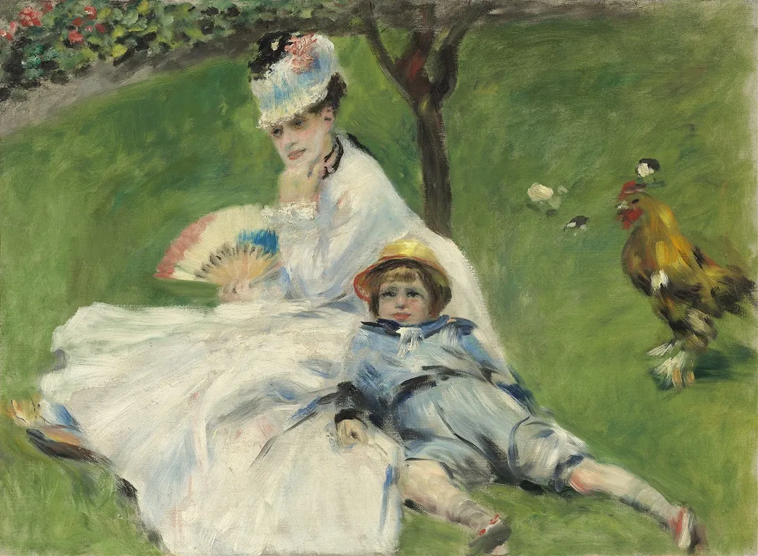 Madame Monet And Her Son