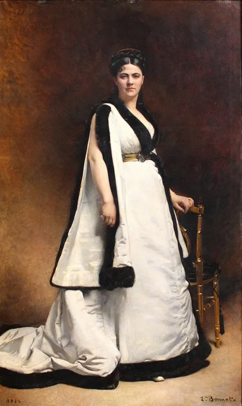 Madame Pasca Wall Art by Léon Bonnat - High-Resolution Digital Print