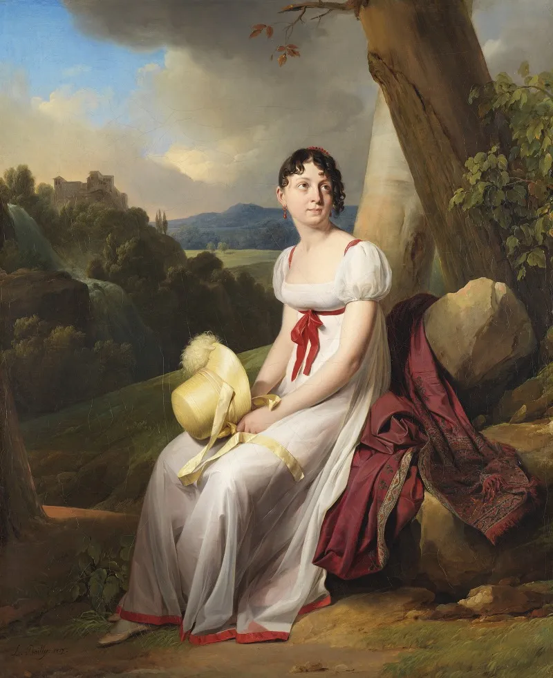 Madame Saint Ange Chevrier Wall Art by Louis-Léopold Boilly - High-Resolution Digital Print