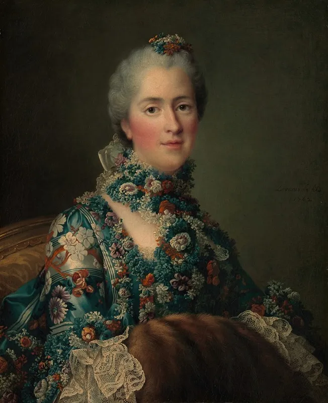 Madame Sophie De France 1734 1782 Wall Art by François-Hubert Drouais - High-Resolution Digital Print