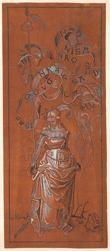 Madchen Mit Aufgespiesstem Herzen