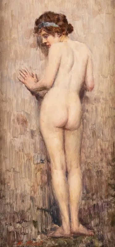 Madchenakt 2 Wall Art by Hermann Moest - High-Resolution Digital Print