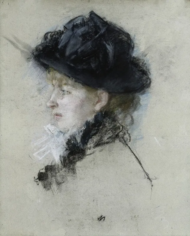 Mademoiselle Louise Riesener In A Hat
