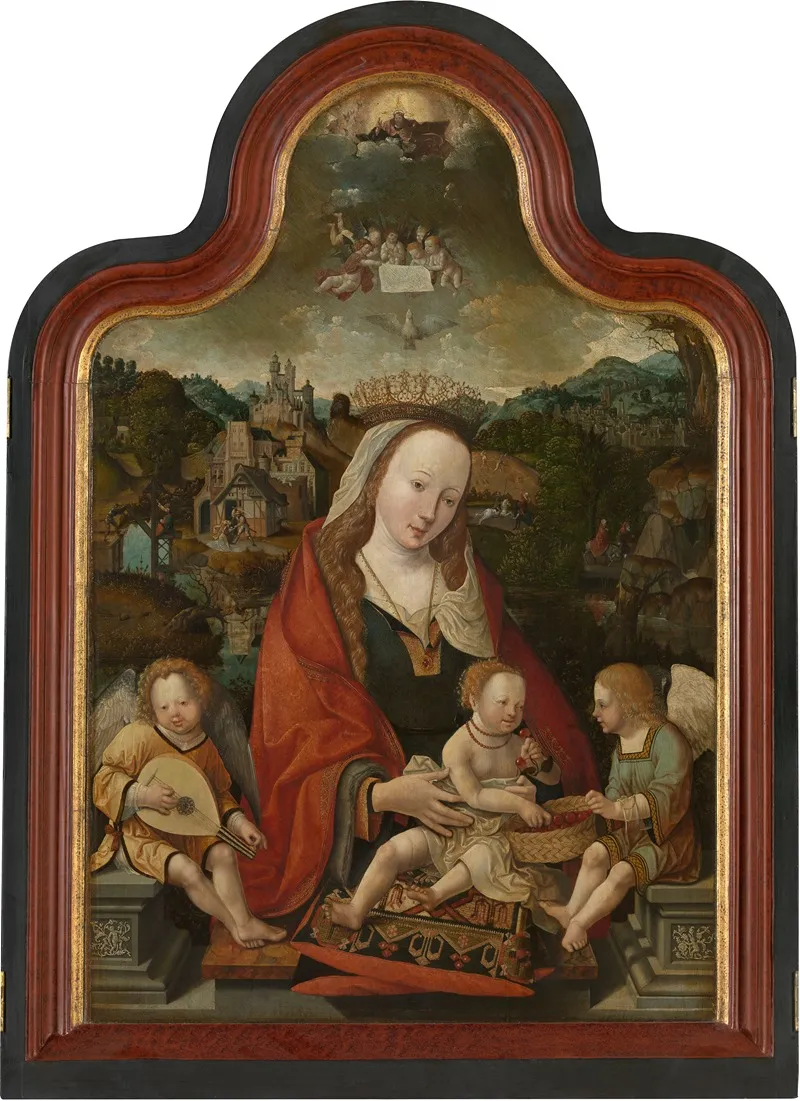 Madonna 17 Wall Art by Jacob Cornelisz. van Oostsanen - High-Resolution Digital Print