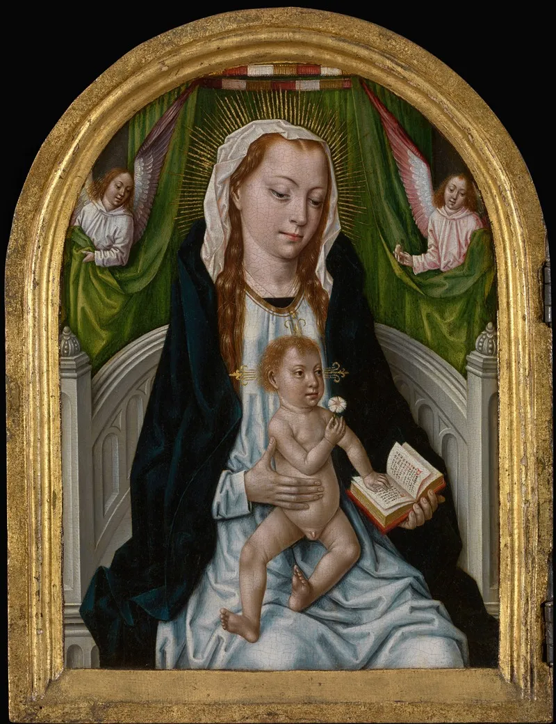 Madonna 21 Wall Art by Master of the Legend of Saint Ursula - High-Resolution Digital Print