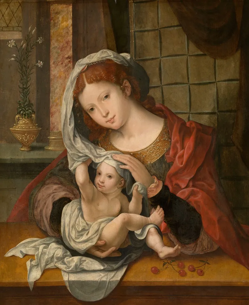 Madonna 22 Wall Art by Pauwels Coecke van Aelst - High-Resolution Digital Print