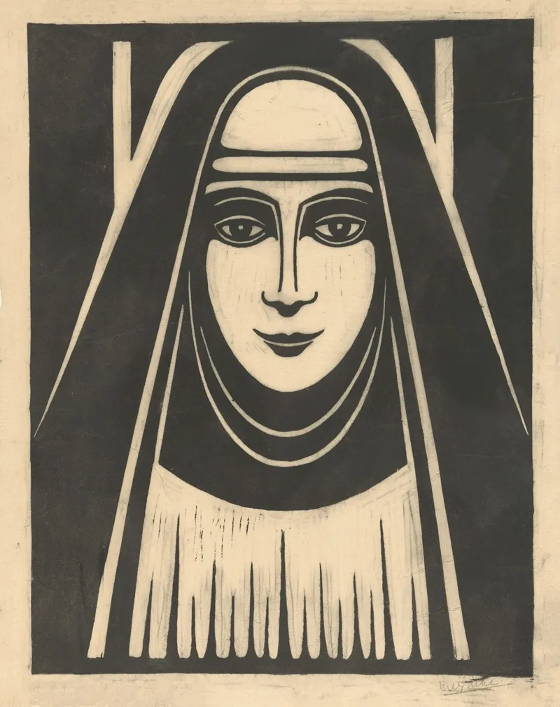 Madonna 38 Wall Art by F. Meyneke - High-Resolution Digital Print