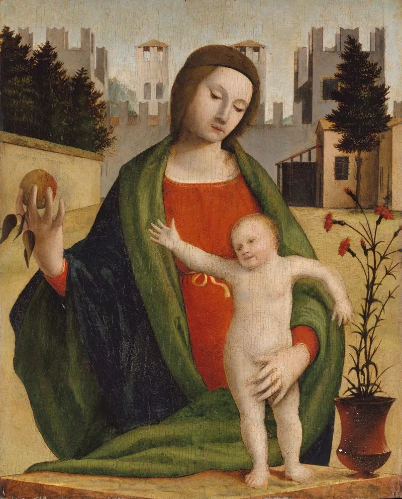 Madonna And Child 103