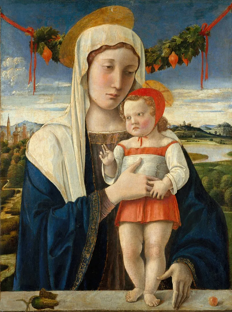 Madonna And Child 106 Wall Art by Giovanni Bellini - High-Resolution Digital Print