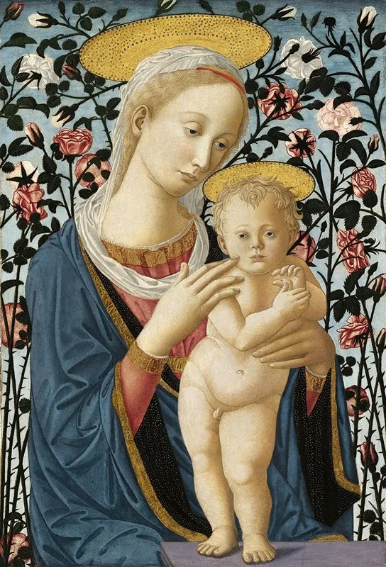 Madonna And Child 11 Wall Art by Follower of Filippo Lippi - High-Resolution Digital Print