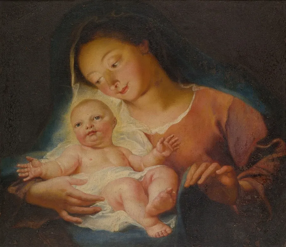 Madonna And Child 124