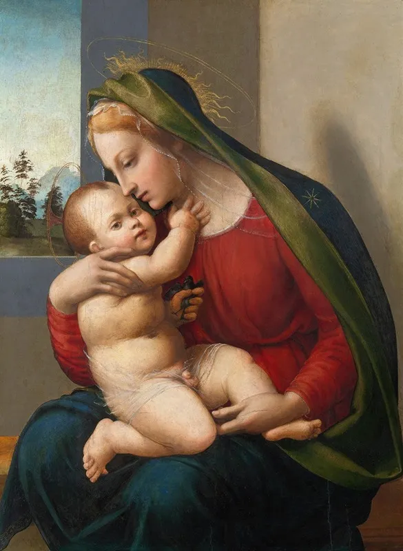 Madonna And Child 12 Wall Art by Francesco Granacci - High-Resolution Digital Print