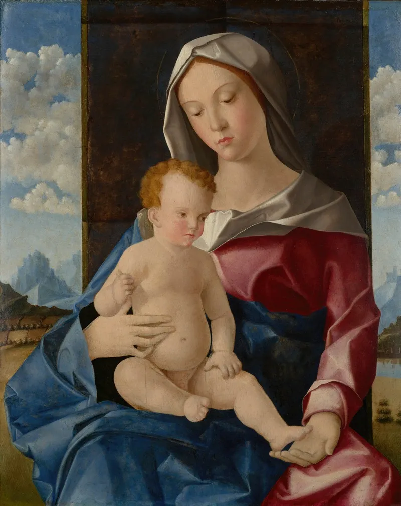 Madonna And Child 138 Wall Art by Vincenzo Catena - High-Resolution Digital Print