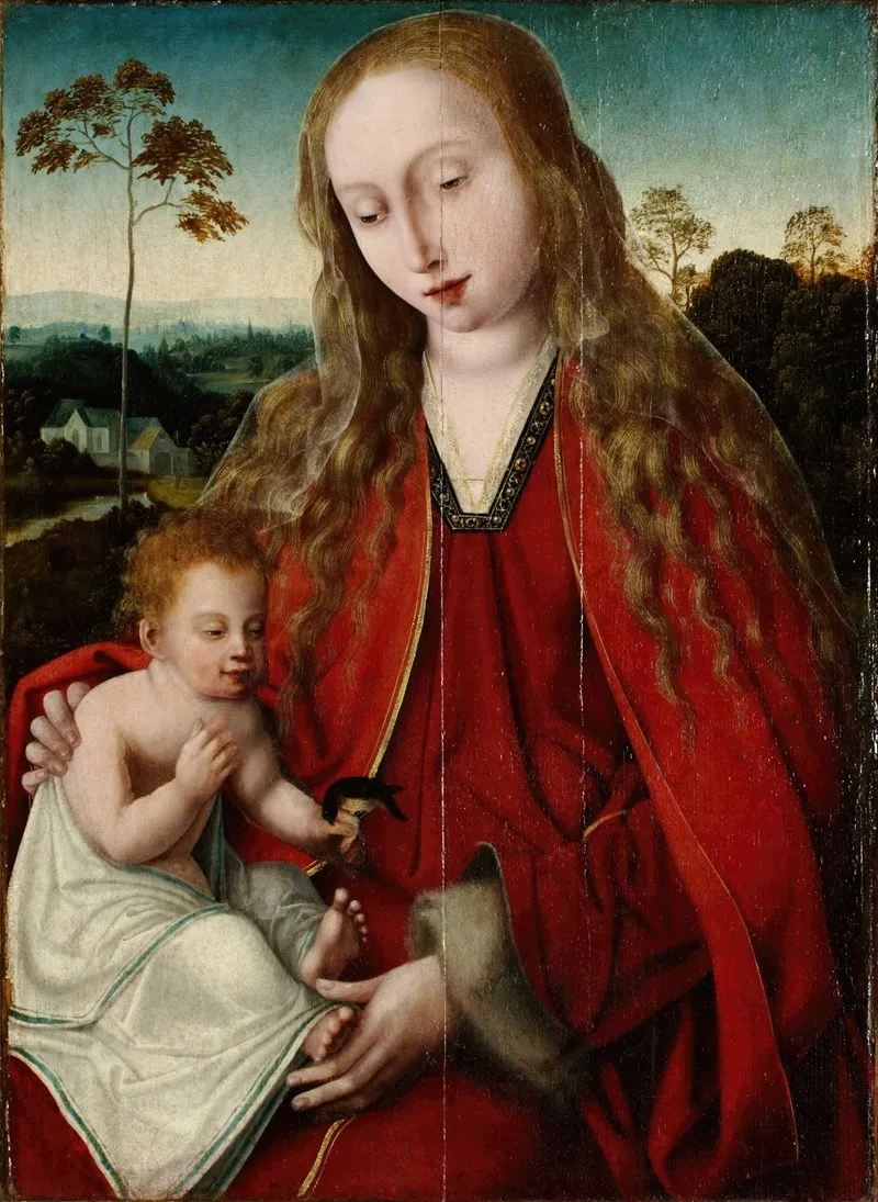 Madonna And Child 149 Wall Art by Master of the Mansi Magdalen - High-Resolution Digital Print