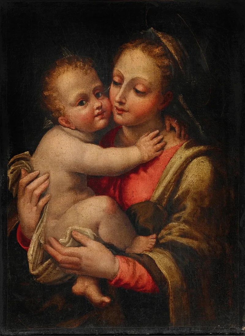 Madonna And Child 151 Wall Art by Lucia Anguissola - High-Resolution Digital Print