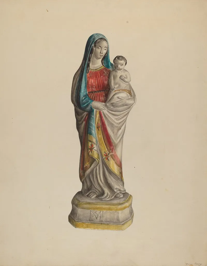 Madonna And Child 155