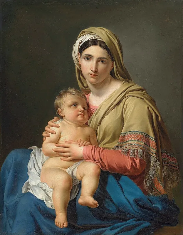 Madonna And Child 33 Wall Art by Joseph Paelinck - High-Resolution Digital Print
