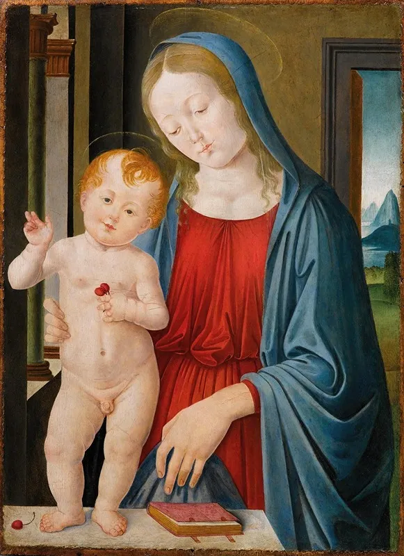 Madonna And Child 44 Wall Art by Andrea Del Verrocchio (Workshop) - High-Resolution Digital Print