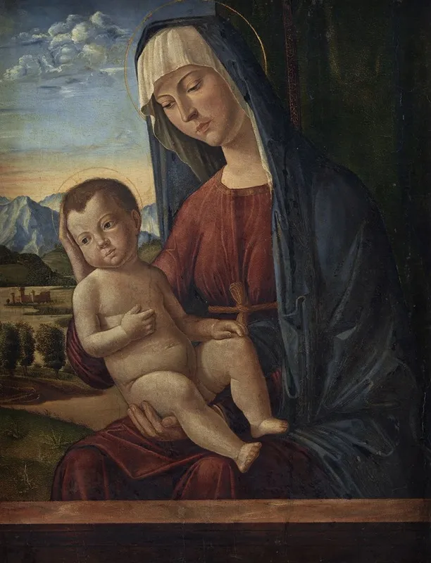 Madonna And Child 52 Wall Art by Giovanni Battista Cima da Conegliano - High-Resolution Digital Print