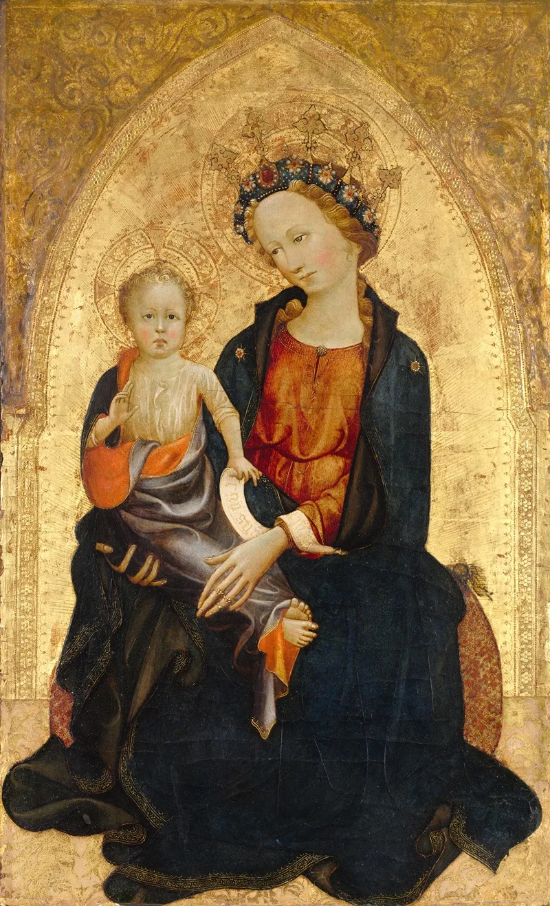 Madonna And Child 76 Wall Art by Gherardo Starnina - High-Resolution Digital Print