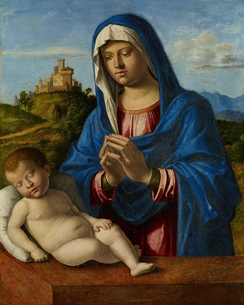 Madonna And Child 77 Wall Art by Giovanni Battista Cima da Conegliano - High-Resolution Digital Print