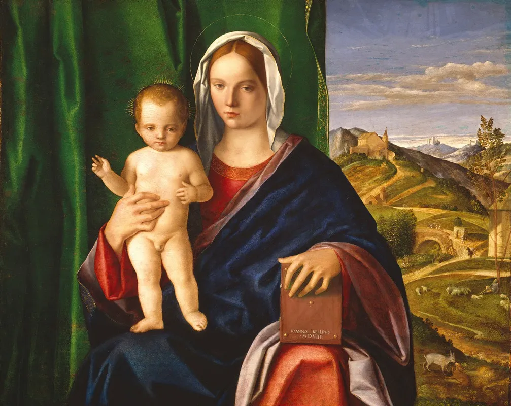 Madonna And Child 92 Wall Art by Giovanni Bellini - High-Resolution Digital Print