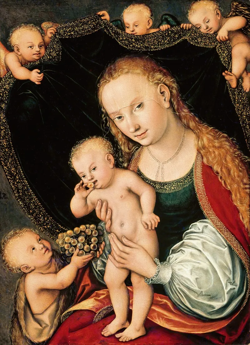 Madonna And Child With The Young St John The Baptist 2