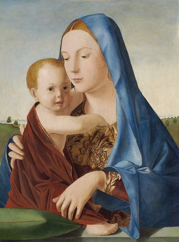 Madonna And Child Wall Art by Antonello da Messina - High-Resolution Digital Print
