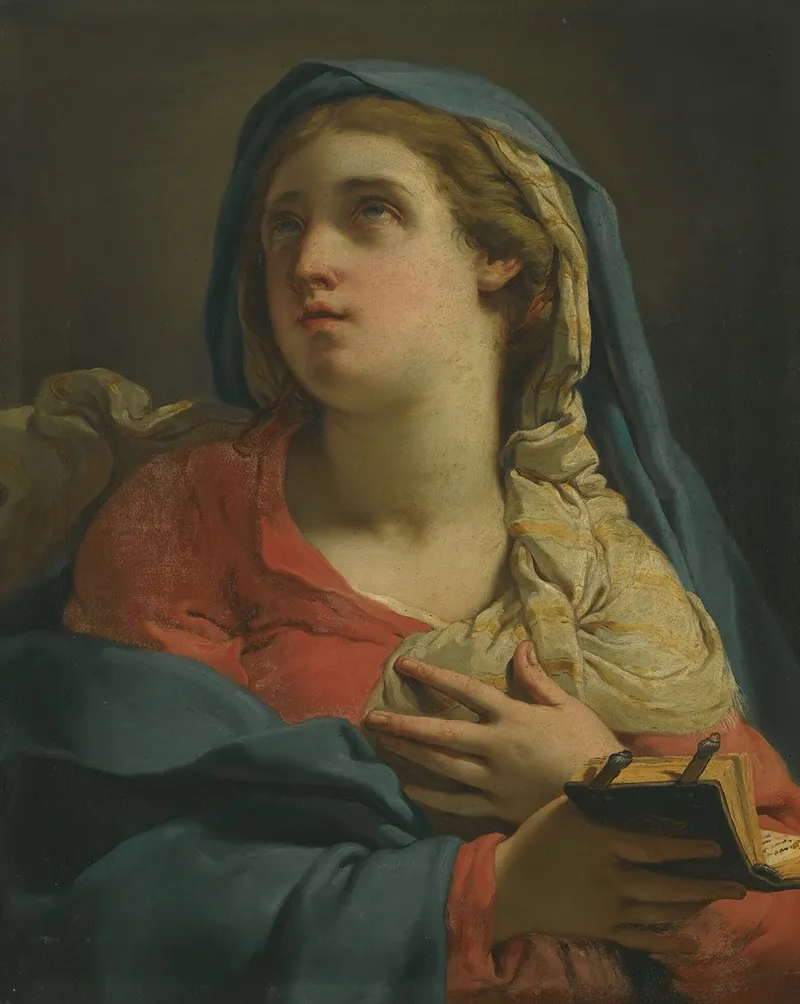 Madonna Annunciate Wall Art by Gaetano Gandolfi - High-Resolution Digital Print