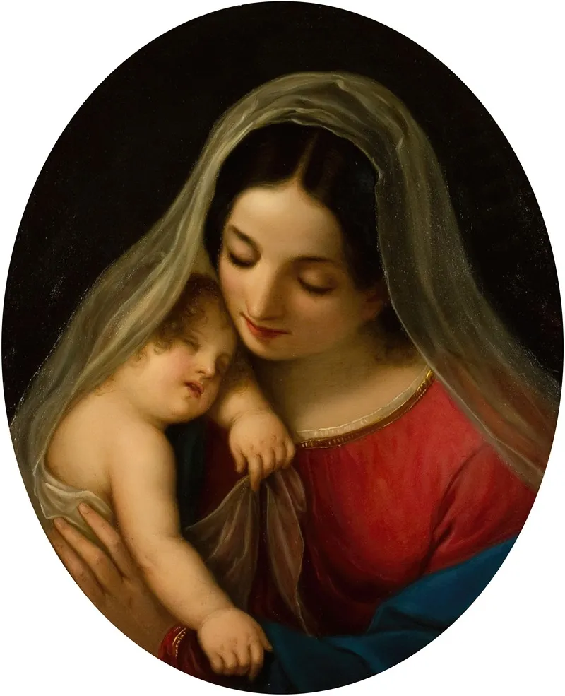 Madonna Und Kind Wall Art by Diodato Massimo - High-Resolution Digital Print