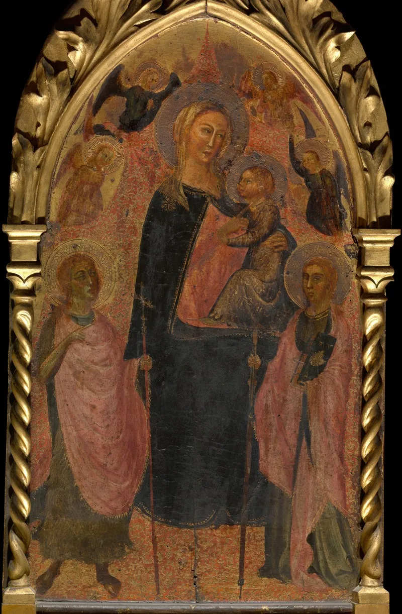 Madonna With Angels And Saints