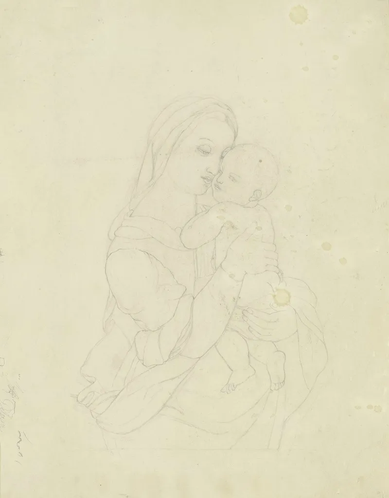 Madonna With Child 10 Wall Art by Karl Kappes - High-Resolution Digital Print