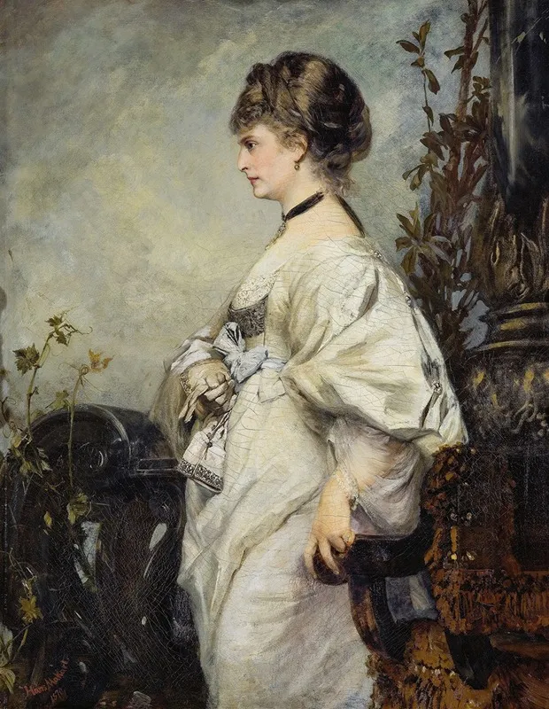 Magdalena Plach Wall Art by Hans Makart - High-Resolution Digital Print