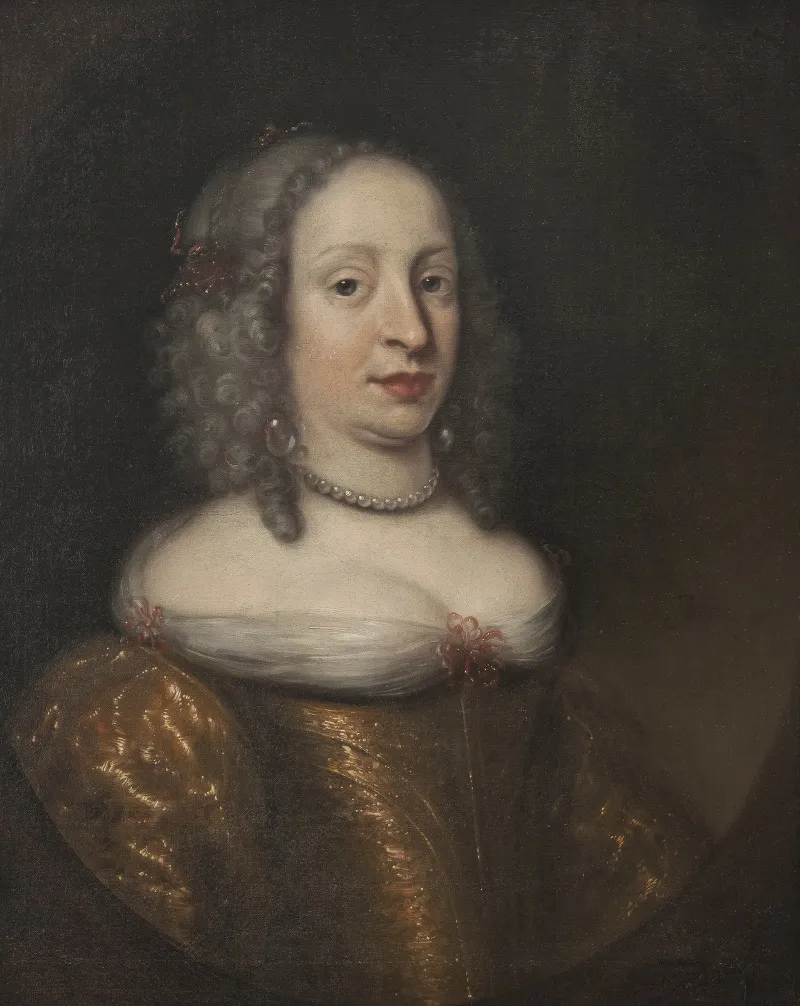 Magdalena Sibylla 1631 1719 Prinsessa Av Holstein Gottorp Wall Art by Jürgen Ovens - High-Resolution Digital Print