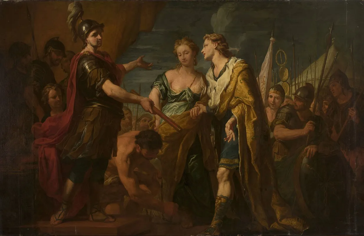 Magnanimity Of Scipio Wall Art by Antonio Molinari - High-Resolution Digital Print