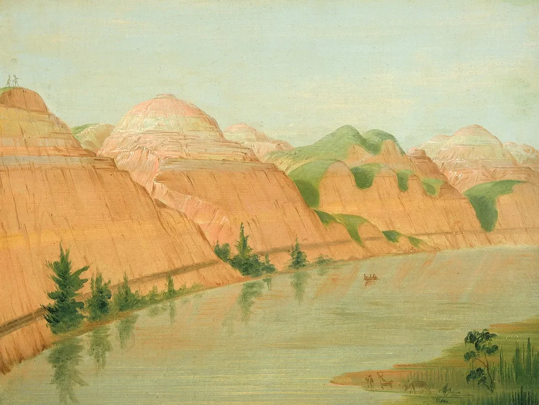 Magnificent Clay Bluffs 1800 Miles Above St Louis