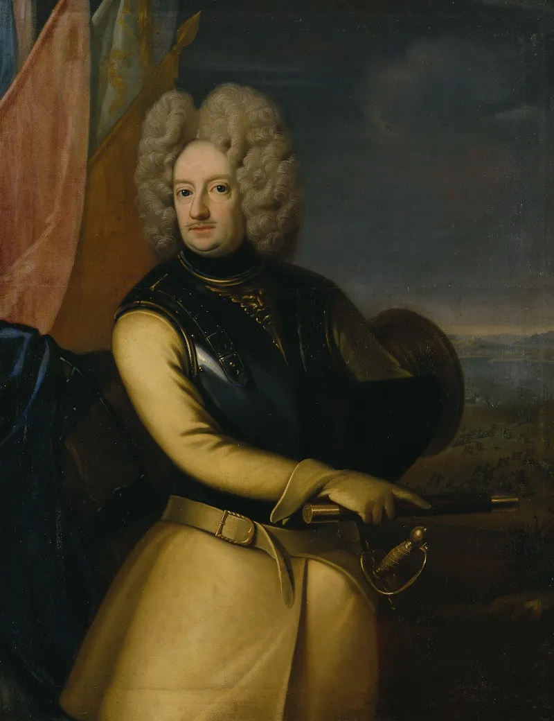 Magnus Stenbock 1665 1717 Count Field Marshal Wall Art by Georg Engelhard Schröder - High-Resolution Digital Print