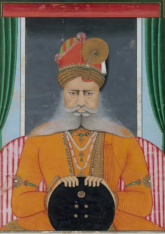 Maharaja Sardar Singh Of Bikaner Wall Art by Chotu - High-Resolution Digital Print