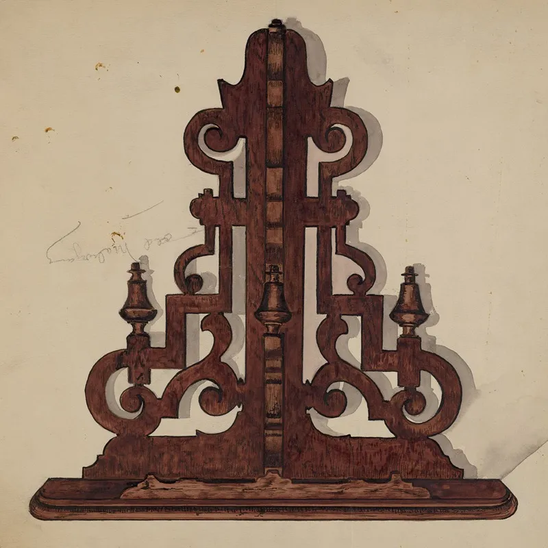 Mahogany Shelf