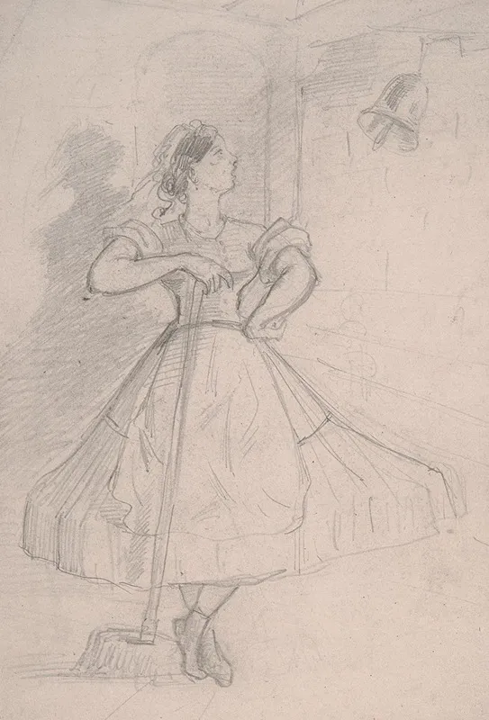 Maid With A Mop