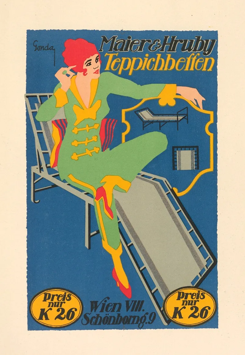 Maier Und Hruby Teppichbetten Wall Art by Gonda - High-Resolution Digital Print