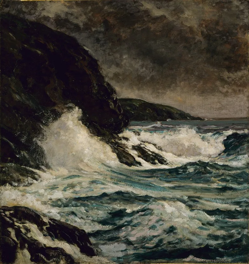 Maine Coast 8 Wall Art by Paul Dougherty - High-Resolution Digital Print
