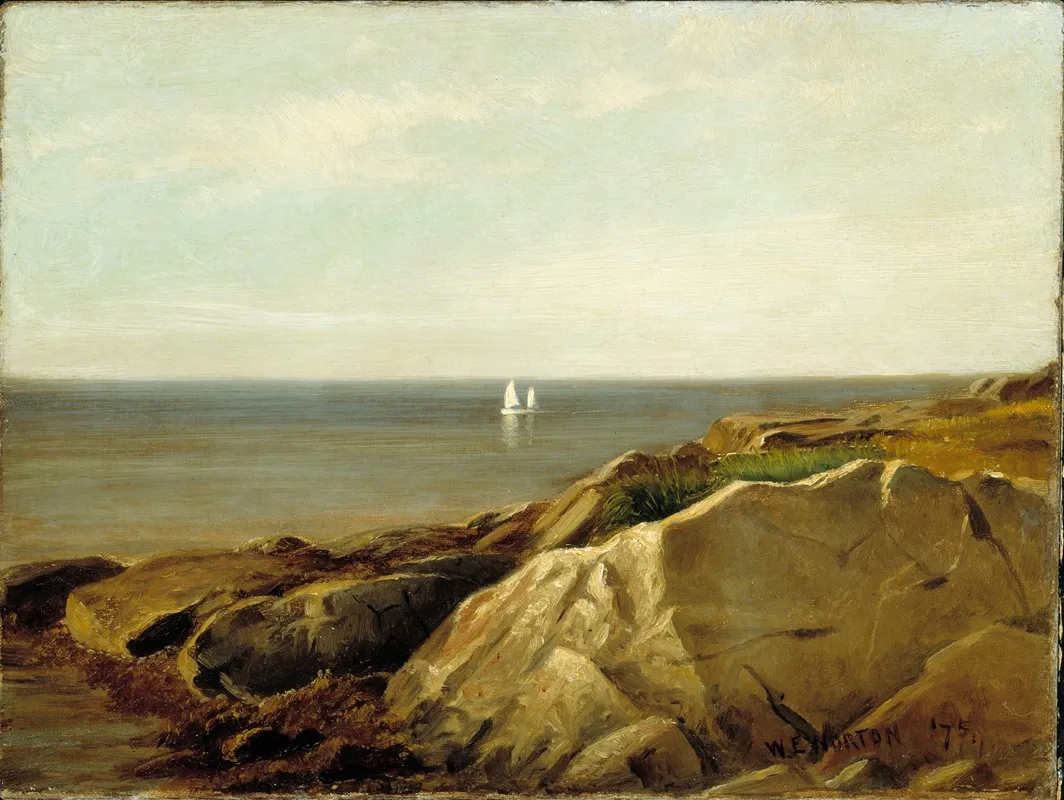 Maine Coast Wall Art by William Edward Norton - High-Resolution Digital Print